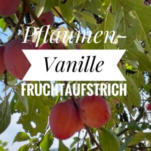 Fruchtaufstrich Pflaume-Vanille